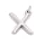 12 Pack: Sterling Silver Alphabet Charm by Bead Landing™